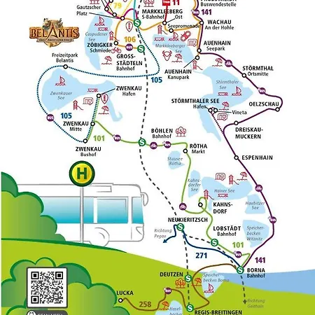 דירה Leipziger Neuseenland *